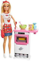 Barbie Bakery Chef Doll and Playset FHP57 - Colorland Toys